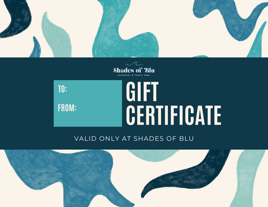 Shades of Blu Gift Certificate