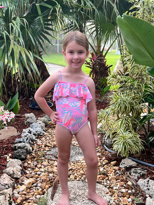 Kids One Piece Swimsuit