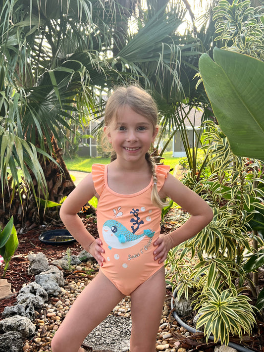 Kids One Piece Swimsuit